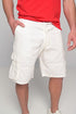 Cargo Shorts - White